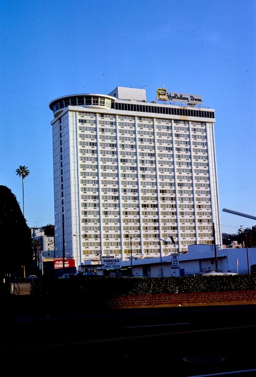 Historic Photo : 1977 Holiday Inn, Hollywood, California | Margolies | Roadside America Collection | Vintage Wall Art :