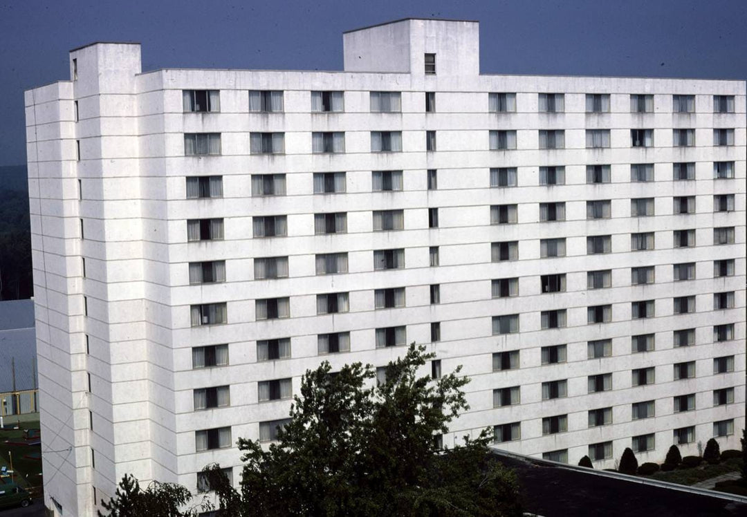 Historic Photo : 1977 Concord Hotel, Kiamesha Lake, New York | Margolies | Roadside America Collection | Vintage Wall Art :