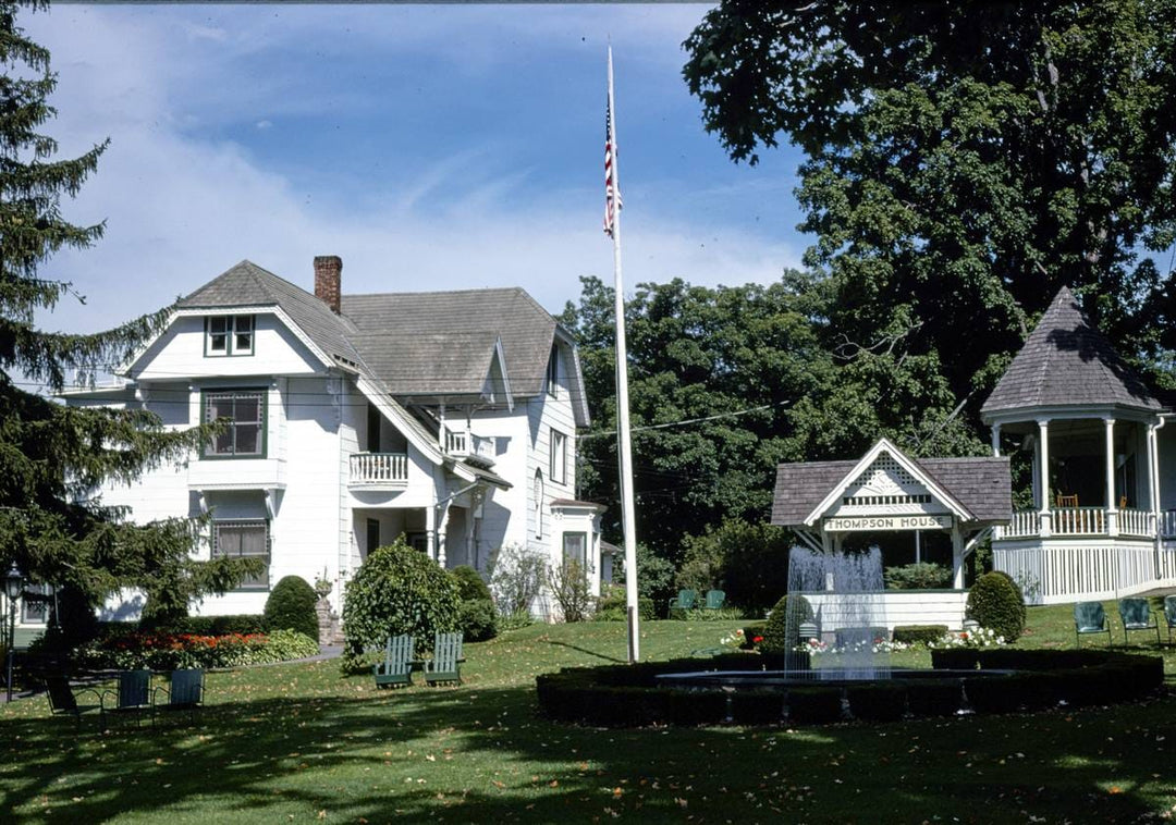 Historic Photo : 1977 Thompson House, Windham, New York | Margolies | Roadside America Collection | Vintage Wall Art :