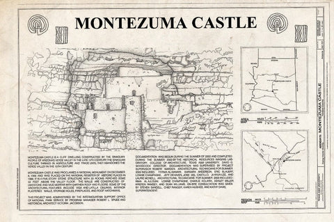 Blueprint Statement of Significance - Montezuma Castle, Off I-17, Camp Verde, Yavapai County, AZ