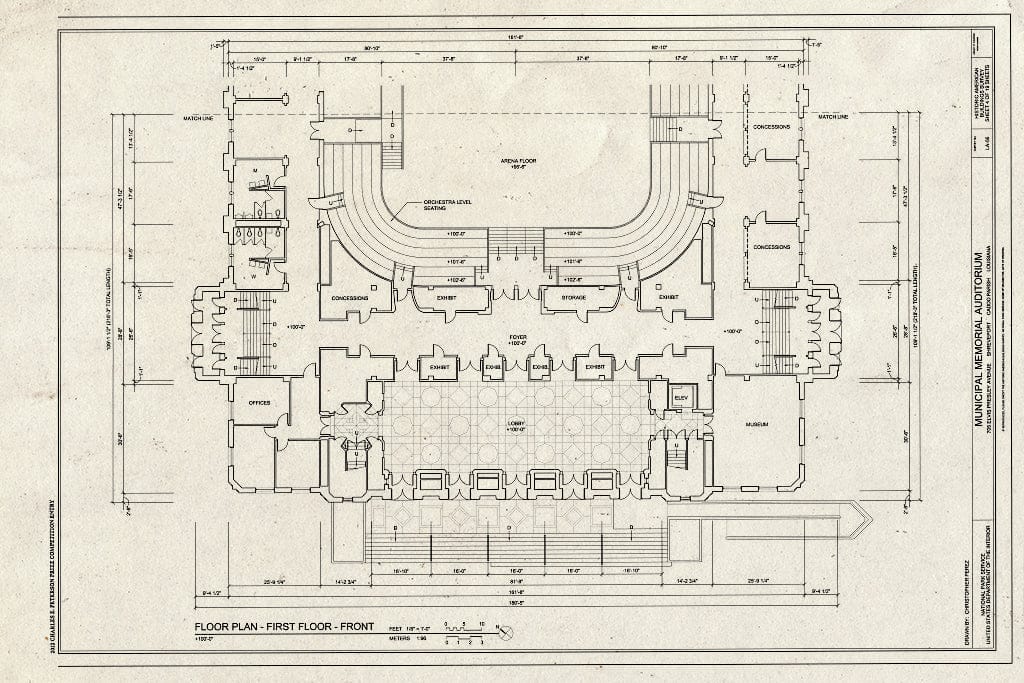 Auditorium Blueprints