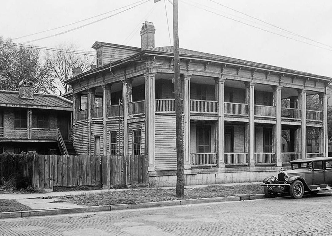Historic Photo : Tardy-Thorp House, 112 South Conception Street, Mobile, Mobile County, AL 1 Photograph
