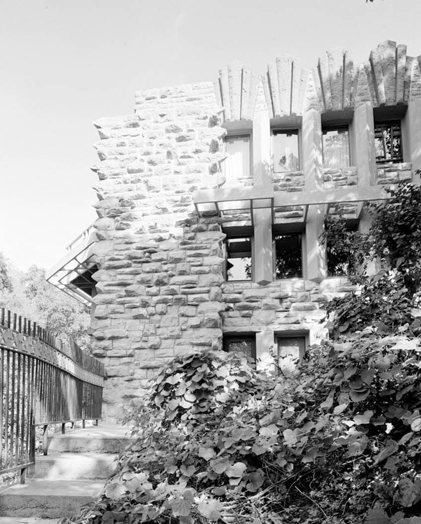 Historic Photo : Joshua G. Melson House, 56 River Heights Drive, Mason City, Cerro Gordo County, IA 2 Photograph