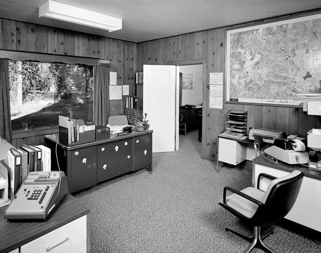 Historic Photo Lassen Volcanic National Park Park Headquarters Min 