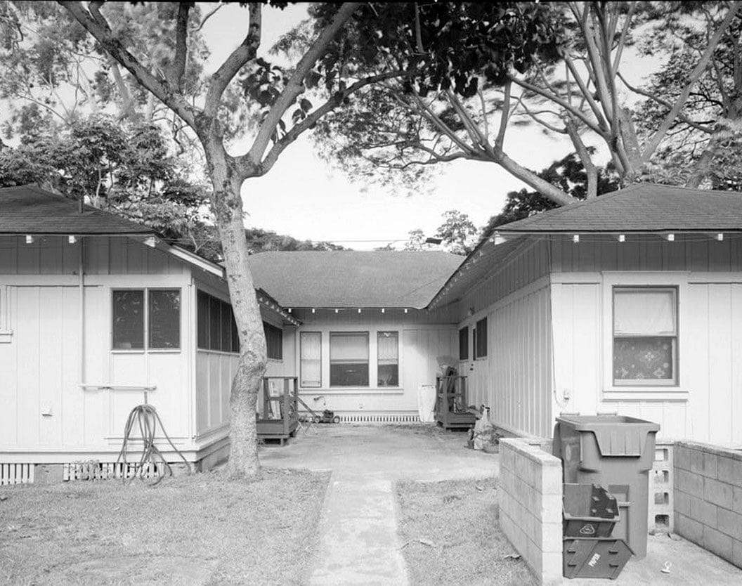 Schofield Barracks Military Reservation, Corner-Entry Single-Family Housing Type, Between Bragg & Grime Streets near Williston Avenue, Wahiawa, Honolulu County, HI 1