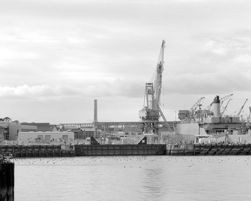 Historic Photo : Mare Island Naval Shipyard, East of Nave Drive, Vallejo, Solano County, CA 25 Photograph