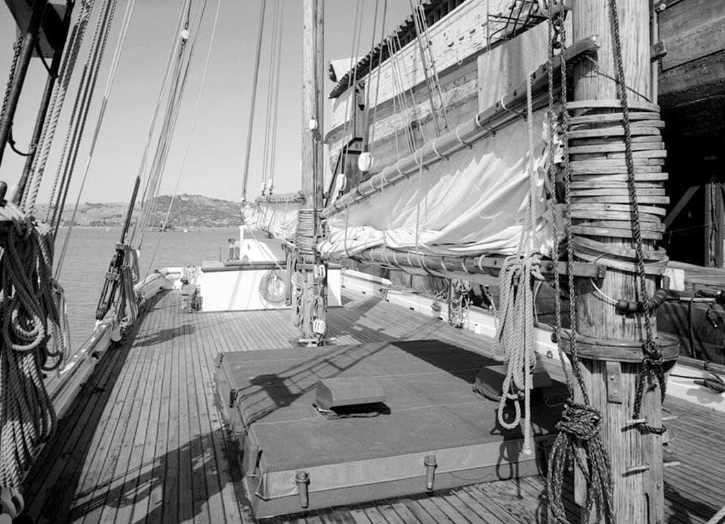 Historic Photo : Scow Schooner ALMA, Hyde Street Pier, San Francisco, San Francisco County, CA 3 Photograph