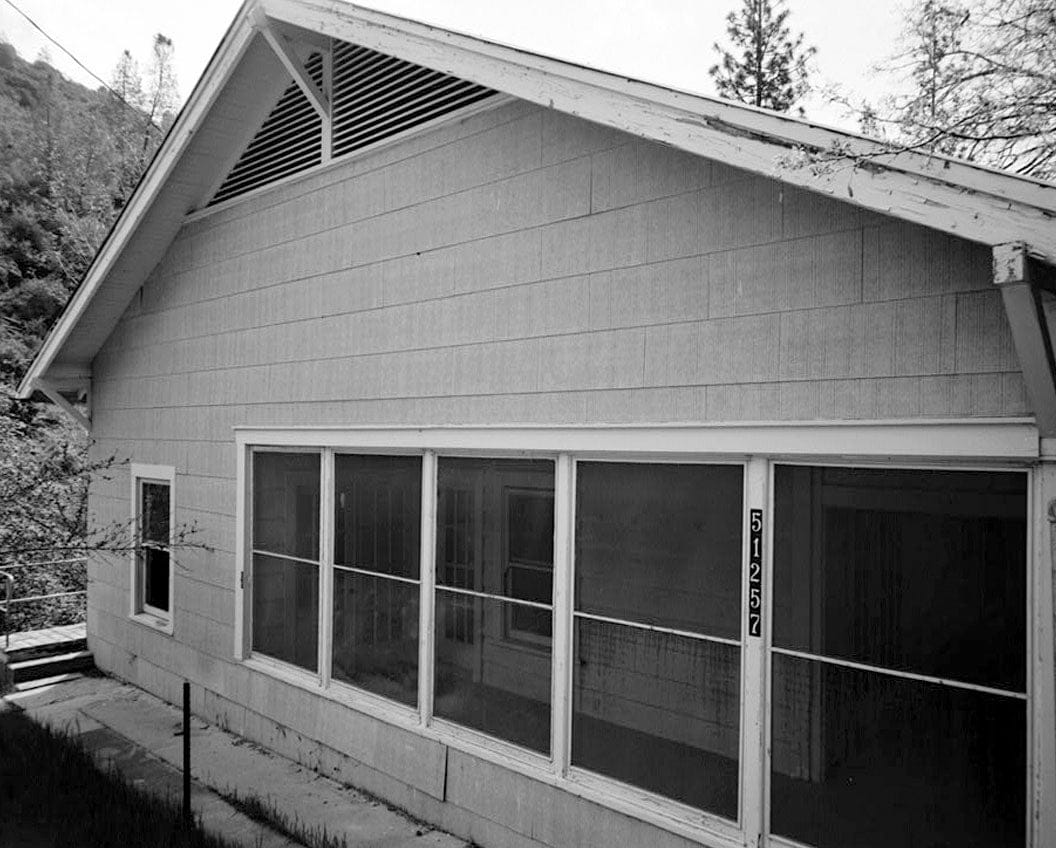 Historic Photo : Big Creek Hydroelectric System, Powerhouse 8, Operator Cottage, Big Creek, Big Creek, Fresno County, CA 3 Photograph