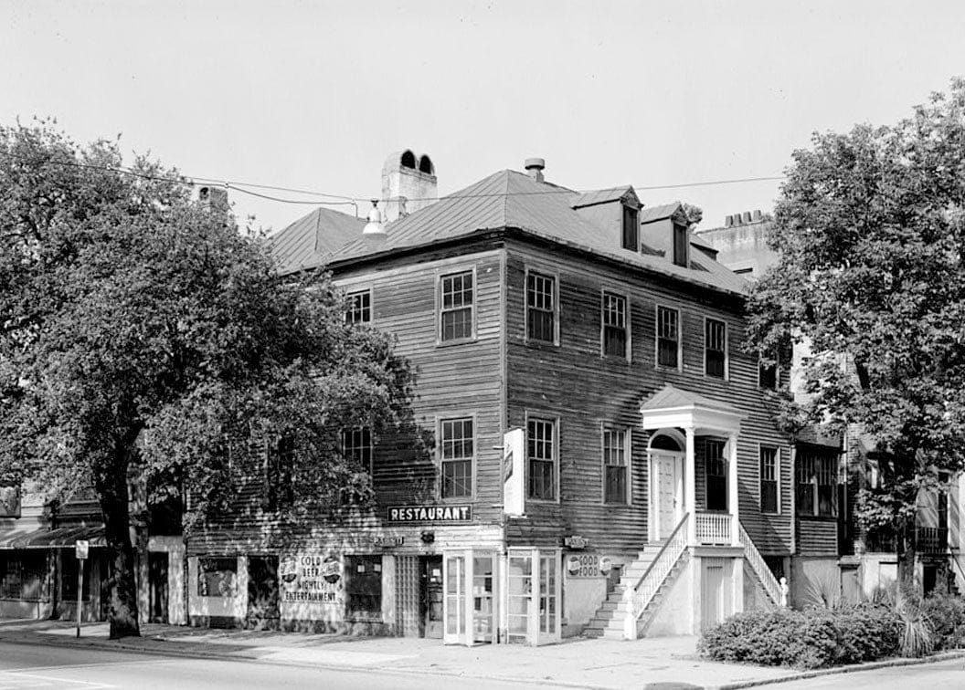 Historic Photo : Stephen B. Williams House, 128 West Liberty Street, Savannah, Chatham County, GA 1 Photograph