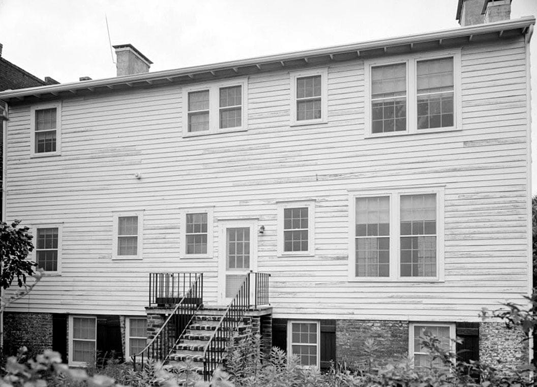 Historic Photo : Eppinger-Lane House, 211 West Perry Street (moved to 404 East Bryan Street), Savannah, Chatham County, GA 1 Photograph