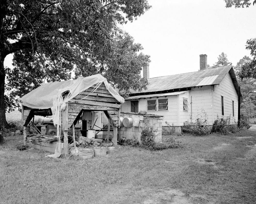 Historic Photo : W. Frank Anderson Farm, County Road 239, Ruckersville, Elbert County, GA 3 Photograph