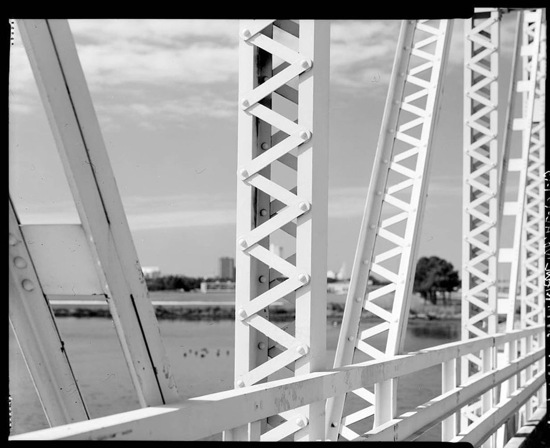 Historic Photo : Tensaw River Lift Bridge, Spanning Tensaw River at U.S. Highway 90, Mobile, Mobile County, AL 7 Photograph