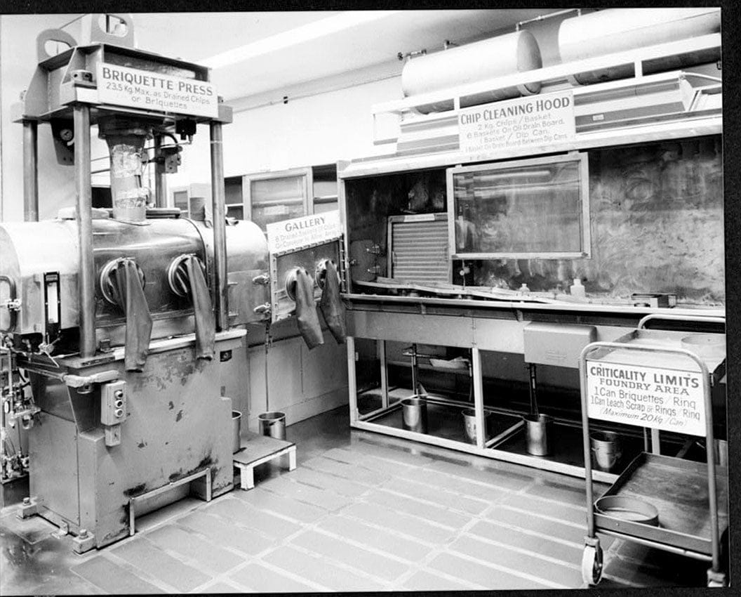 Historic Photo : Rocky Flats Plant, General Manufacturing, Support, Records-Central Computing, Southern portion of Plant, Golden, Jefferson County, CO 5 Photograph