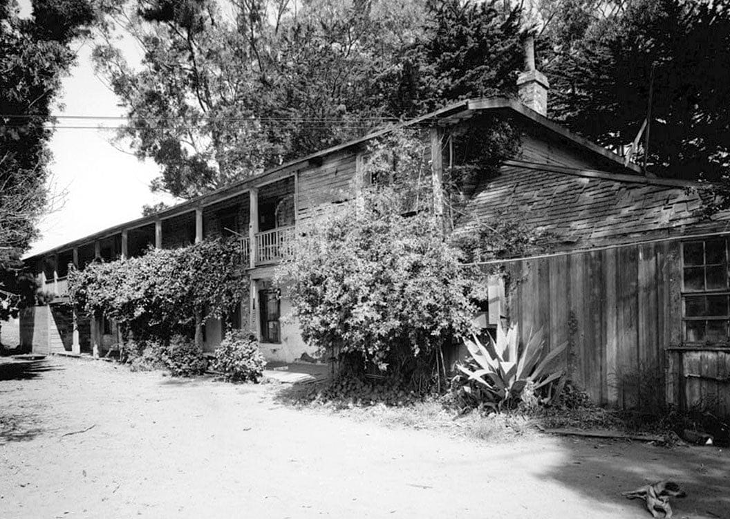 Historic Photo : Francisco Sanchez Adobe, Linda Mar Boulevard & Adobe Drive, Pacifica, San Mateo County, CA 1 Photograph