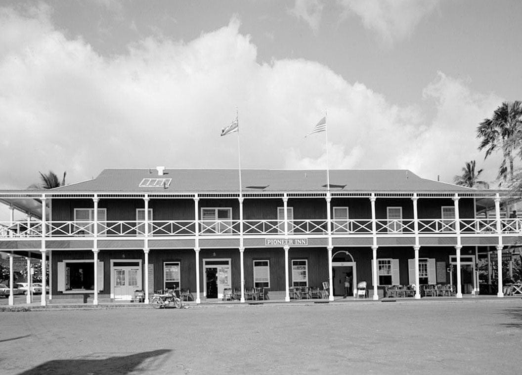 Historic Photo : Pioneer Hotel, Front & Hotel Streets, Lahaina, Maui County, HI 2 Photograph
