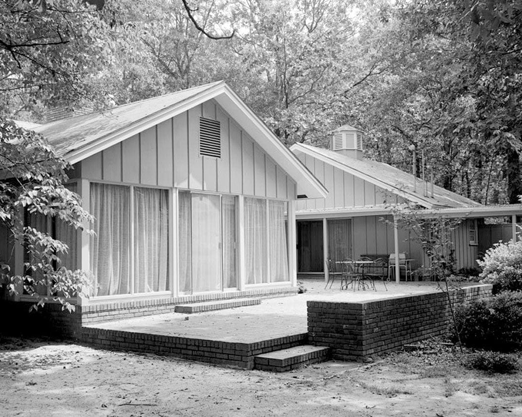 Historic Photo : Jimmy Carter House, 209 Woodland Drive, Plains, Sumter County, GA 2 Photograph