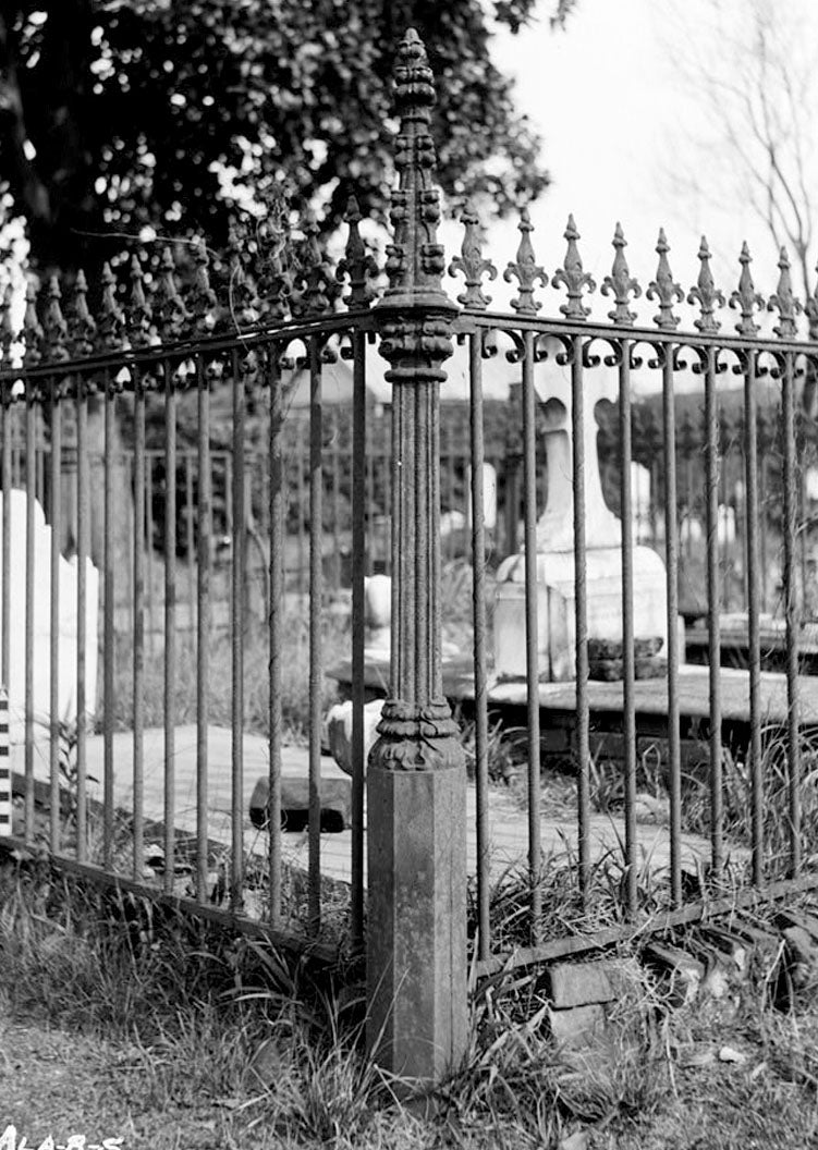 Historic Photo : Church Street Cemetery, Church & Bayou Streets, Mobile, Mobile County, AL 3 Photograph
