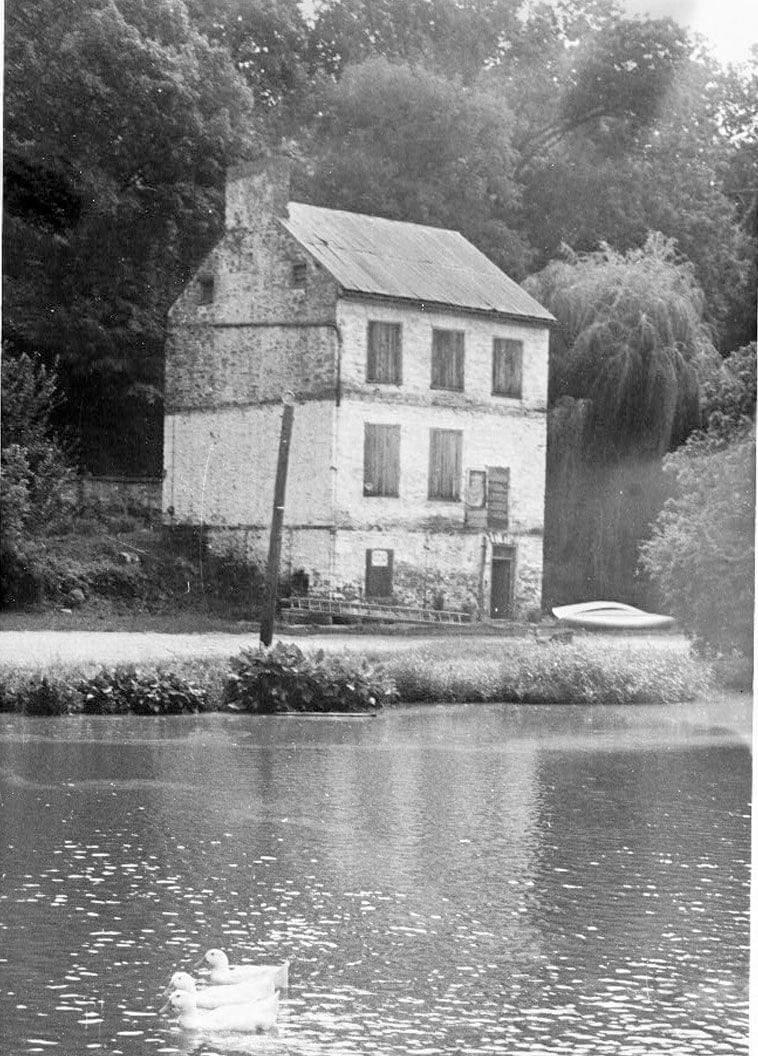 Historic Photo : Abner Cloud House, Intersection of Canal Road & Reservoir Road Northwest, Washington, District of Columbia, DC 3 Photograph