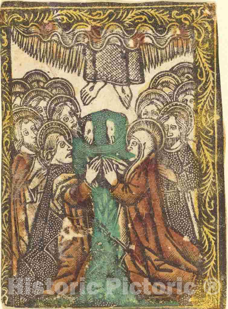 Art Print : The Ascension, c.1470 - Vintage Wall Art