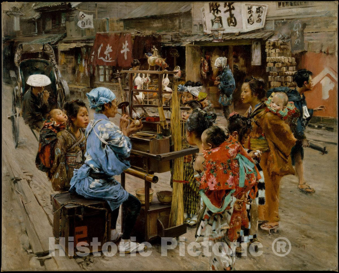 Art Print : Robert Frederick Blum - The Ameya : Vintage Wall Art