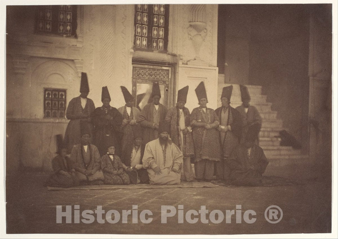 Photo Print : Possibly by Luigi Pesce - in The Mosque of The Damegan/The Eunuchs : Vintage Wall Art