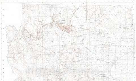 Historic Map : 1923 State of Arizona : Vintage Wall Art