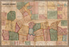 Historical Map, 1857 Map of Hampden County, Massachusetts : Based Upon The Trigonometrical Survey of The State, Vintage Wall Art