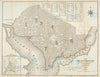 Historic Map - 1850 Map Of The City Of Washington : Established As The Permanent Seat Of The Government Of The United States Of America - Vintage Wall Art
