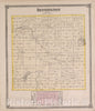Historic 1870 Map - Atlas of Marshall Co. and The State of Illinois - Bennington - Atlas of Marshall County and The State of Illinois