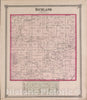 Historic 1870 Map - Atlas of Marshall Co. and The State of Illinois - Richland - Atlas of Marshall County and The State of Illinois