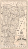 Historic 1890 Map - Map of The State of Vermont.