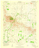 1956 Glen Mountains, OK - Oklahoma - USGS Topographic Map