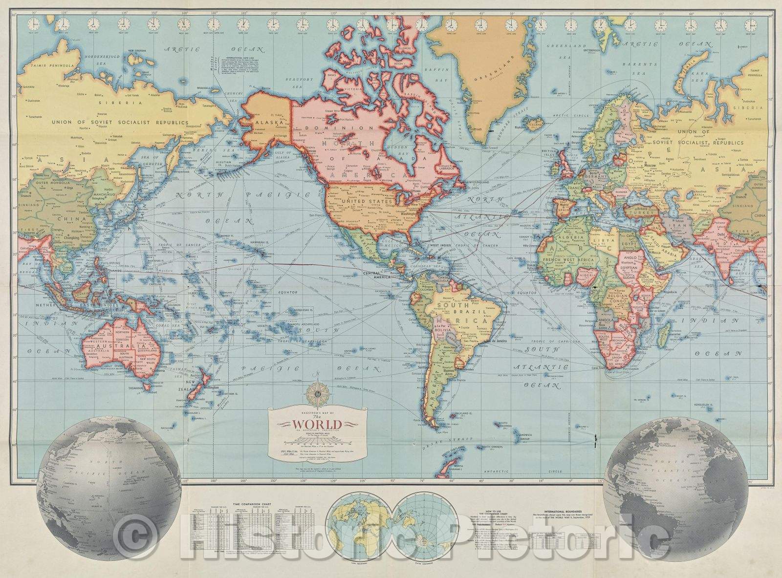 Historic Map : Follow the war with Hagstrom's map of the World and det – Historic Pictoric historic-map-follow-the-war-with-hagstrom-s-map-of-the-world-and-det-historic-pictoric