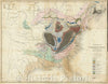 Historic Map : Geological map of the United States, Canada, andc. compiled from the state surveys of the U.S. and other sources by C. Lyell, Esqr., 1845 , Vintage Wall Art