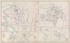 Historic Map : Map of the Battle of the Antietam fought on the 16th and 17th September, 1862 between the United States Forces, 1863 , Vintage Wall Art