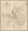 Historic Map - Map of the States of Illinois & Missouri, 1823, Lewis Beck - Vintage Wall Art