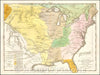 Historic Map - Stati-Uniti dell' America Settentrionale dalle pi? recenti mappe e dall' ATL di J.A. Buchon; per l'Atlante, 1832, G. Tasso - Vintage Wall Art
