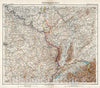 Historic Map : Frankreich in four Blaettern, Bl. 2., 1905, Vintage Wall Decor