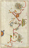 Historic Map : fol. 172b Coastline from Pula to Rovinj, 1700, Vintage Wall Decor