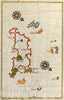 Historic Map : fol. 346a Islands of Karpathos and Kasos, 1700, Vintage Wall Decor