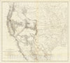 Historic Map : Map of the United States and Their Territories Between the Mississippi and the Pacific Ocean and Part of Mexico, W.H. Emory, 1857-8., 1858, v1, Vintage Wall Art