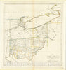Historic Map : The State of Ohio with part of Upper Canada, andc., 1814, Mathew Carey, Vintage Wall Art