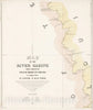 Historic Map : (The Official Maps Establishing of the Republic of Texas - International Boundary Survey Between the United States), 1840, Vintage Wall Art
