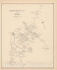 Historic Map : Derry 1892 , Town and City Atlas State of New Hampshire , Vintage Wall Art