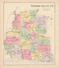 Historic Map : Cheshire 1892 , Town and City Atlas State of New Hampshire , Vintage Wall Art