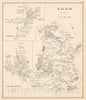 Historic Map : Salem 1892 , Town and City Atlas State of New Hampshire , Vintage Wall Art