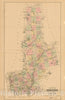 Historic Map : Atlas State of Maine, Penobscot 1894-95 , Vintage Wall Art