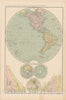 Historic Map : Rand McNally's Atlas World, World Map 1891 , v2, Vintage Wall Art