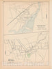 Historic Map : Bethel & Fairfield 1893 , Town and City Atlas State of Connecticut , Vintage Wall Art