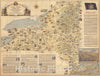 Historic Wall Map : New York,The Empire State. A Pictorial Map, 1946 - Vintage Wall Art